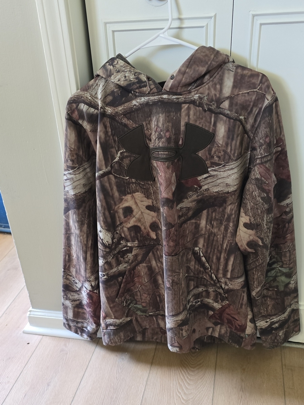 Under Armour Kids' Realtree Camo Hooded Pullover - Brown/Green